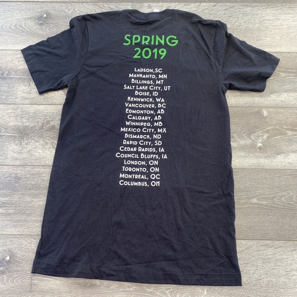 Halestorm 2019 Spring Concert T Shirt Black Canvas Adult Small Short Sleeve - Picture 8 of 8